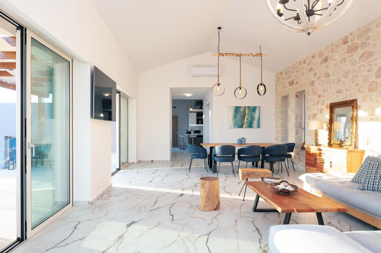 Rethymnian Gem Luxury Villa Gerani  Ngoại thất bức ảnh
